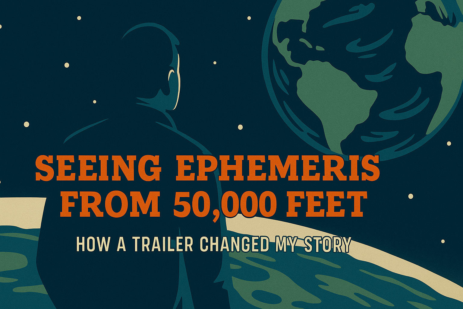 seeing ephemeris from 50K feet